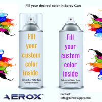 Custom Aerosol Cans in Any Color Paints